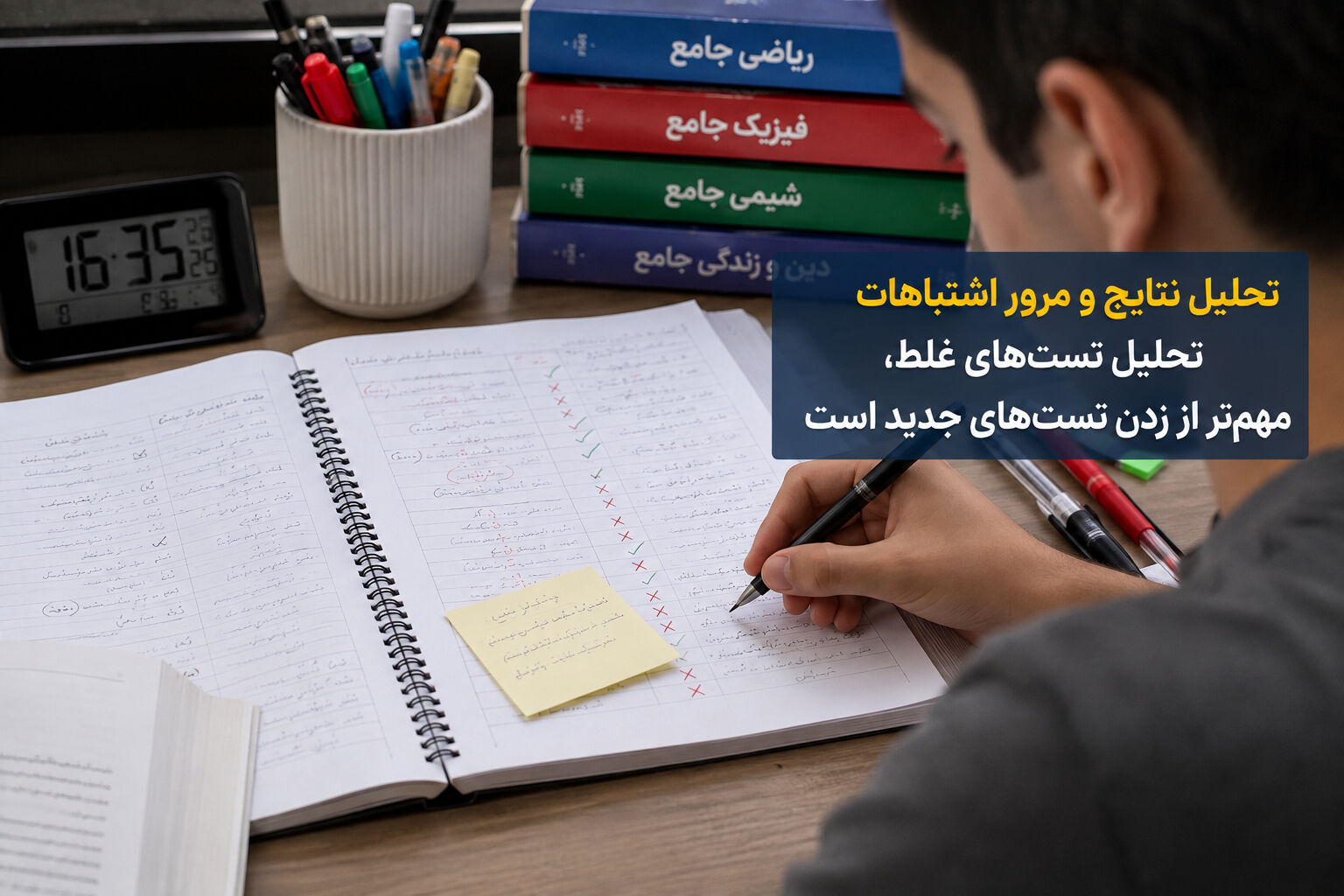 تحلیل نتایج و مرور اشتباهات