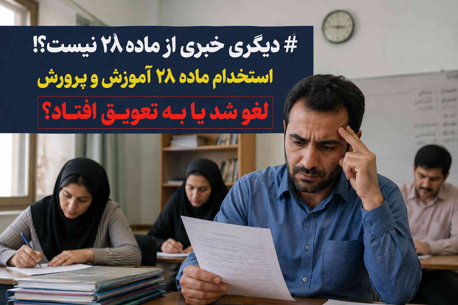 ✅ دیگر خبری از ماده ۲۸ نیست؟! ماده ۲۸ لغو شد یا به تعویق افتاد؟