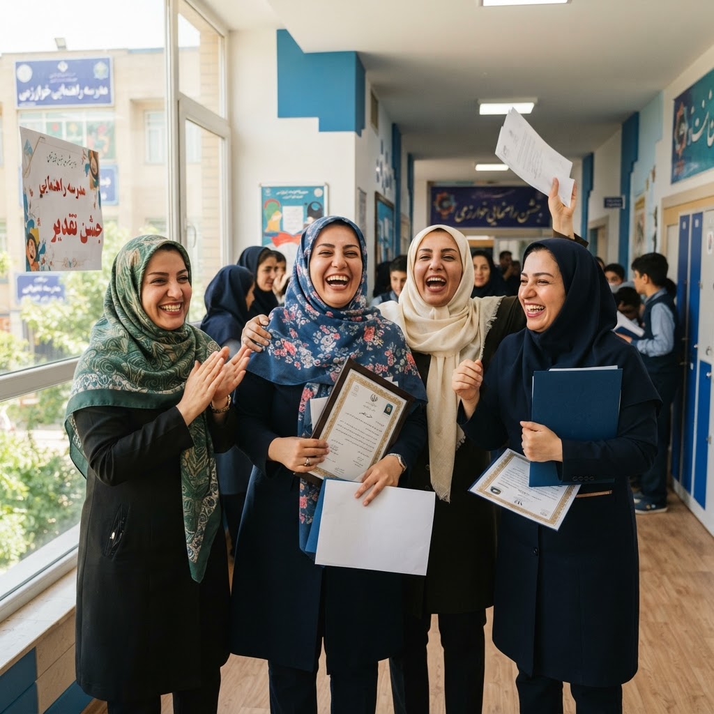 معلمان ایرانی خوشحال از خبر واریز